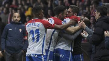 El Sporting de Djukic refleja
en la clasificación su mejoría