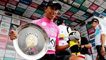 Egan Bernal, el ¡®Ni?o Maravilla¡¯ de la bici y su primer gran t¨ªtulo