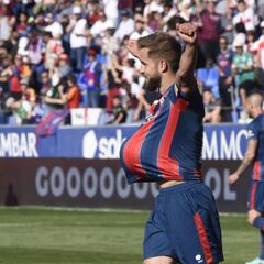 El Huesca pone la directa hacia la permanencia