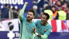 Leo Messi celebrates 400th win with Barcelona