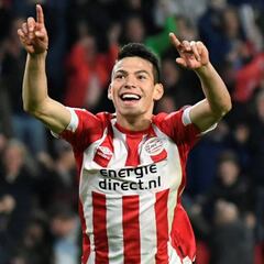 Chucky Lozano, mexicano 14 que anota en Champions League