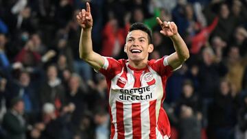 Chucky Lozano, mexicano 14 que anota en Champions League