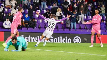 Valladolid 4/11/2023. 14 jornada de la Segunda división de fútbol, liga Hypermotion. Real Valladolid C.F. - CD TENERIFE.
Photogenic/Miguel Ángel Santos