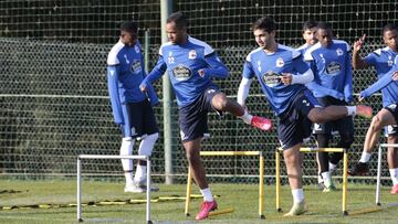 Diego Rolan entra en la lista y puede debutar con el Deportivo mañana