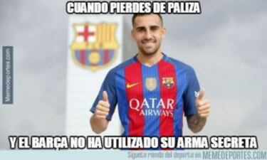 Los mejores memes del 0-6 del Barcelona al Alavés
