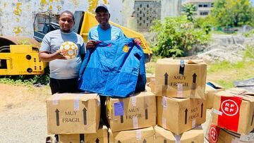 La RFEF dona material deportivo a Mozambique