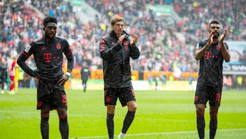 Davies, Goretzka y Choupo-Moting.