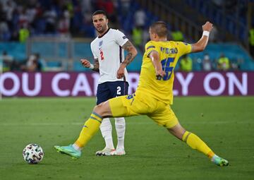 Kyle Walker y Mykolenko.