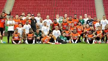 Baja en Colombia para el partido ante Paraguay