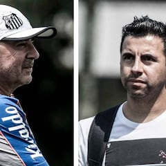 El aprendizaje de Maldonado junto a Sampaoli en el Santos