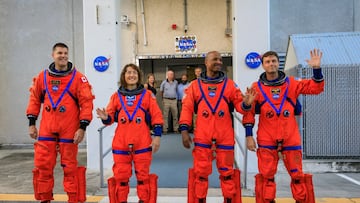 Quiénes son los cuatro astronautas que viajarán alrededor de la Luna en la misión Artemis II de la NASA