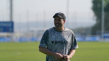 Coudet en Ibaia en una sesión anterior.