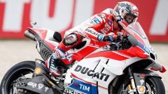 Dovizioso logr&oacute; la pole en Assen.