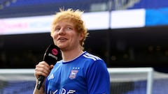 Why is Ed Sheeran an Ipswich fan? Pop star attends Premier League game against Manchester United