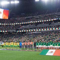 ¿Cuántos aficionados ha metido México en sus partidos en Las Vegas?