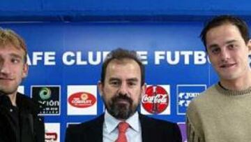 <b>FUTURO.</B> El presidente del Getafe quiere mantener el mismo bloque para las próximas campañas.