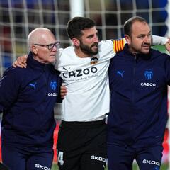 Pendientes del tobillo de Gayà