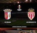 Resumen del Braga vs. Mónaco de la Europa League