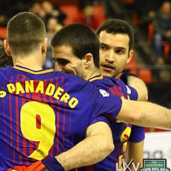 Sergi Fernández, estelar, le da el título al Barça ante el Liceo