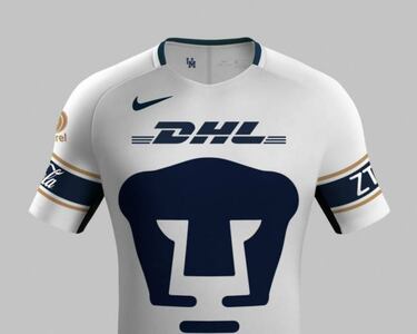 Pumas presentó sus nuevas camisetas para la 2017-18