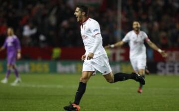 Antes de venir, aprendió castellano “viendo Los Serrano”. Llegó a Sevilla y cayó de pie: debut con gol ante el Madrid, otro tanto días después ante los de Zidane, una asistencia en Champions… Tres dianas y cuatro asistencias en cinco semanas con Sampaoli.