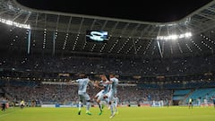 El duelo entre Iquique y Gremio, en imágenes