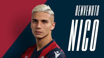 Bologna oficializó a Nico Domínguez