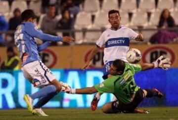 Los cruzados vencieron 3-1 y avanzaron a la final de la liguilla que da un cupo a la Copa Sudamericana.