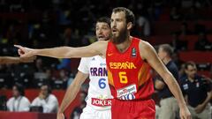 10/09/14 PARTIDO CUARTOS DE FINAL MUNDIAL DE BASKET 2014 ESPA&Ntilde;A
 FRANCIA - ESPA&Ntilde;A SELECCION ESPA&Ntilde;OLA 
 SERGIO RODRIGUEZ