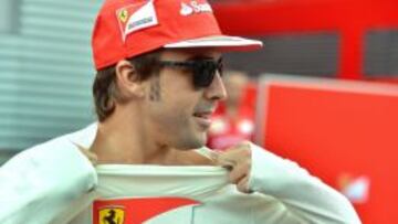 Fernando Alonso optimista tras los primeros libres.