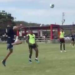 Junior entrena la movilidad de ataque para el clásico costeño