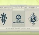 Resumen y goles del Sporting vs. Amorebieta