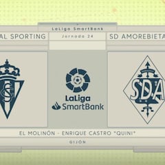 Resumen y goles del Sporting vs. Amorebieta