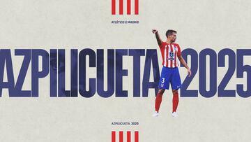 Azpilicueta renueva hasta 2025.