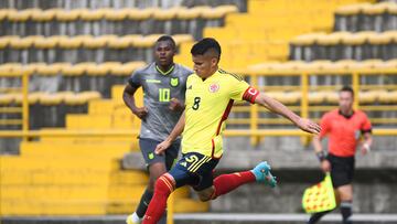 Selección Colombia Sub 20 frente a Ecuador