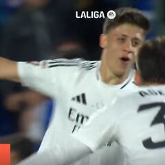 Y Arda Güler volvió a reclamar su sitio: vean el golazo escandaloso del turco