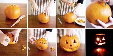 ?Cmo hacer una decoracin casera con calabazas decoradas en Halloween 2024?