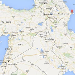 ¿Dónde está Bakú?