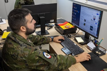 Daniel Domínguez, militar español en Rumanía: “El sorteo de la Lotería de Navidad se sigue como se puede”