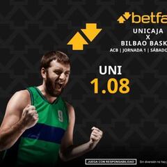 Unicaja vs. Bilbao Basket: horario, dónde ver, estadísticas y pronósticos