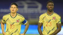 James Rodríguez y Dávinson Sánchez repiten convocatoria