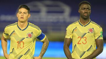 James Rodríguez y Dávinson Sánchez repiten convocatoria