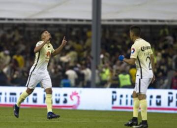 Gignac abrió el marcador ante un América que jugaba mejor. El francés salió lesionado y el empate del local vino por parte de Bruno Valdez. El campeón se decidirá en el Volcán.