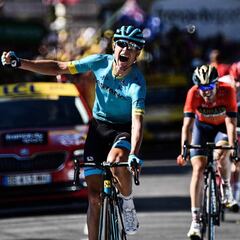 Ion Izagirre tiró otra vez al poste y el Astana repitió con Nielsen