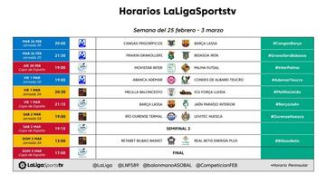 Un partido de ASOBAL, uno de LEB Oro y otro de fútbol sala en el programa del viernes en LaLigaSports Tv