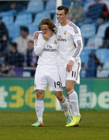En 2014 se reencontraría con Gareth Bale, excompañero en el Tottenham, al que ayudaría a integrarse en el Real Madrid. 