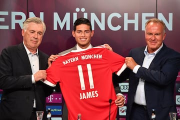 Inicia un nuevo camino: James ya es jugador del Bayern