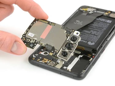 Huawei P20 Pro, un móvil espectacular pero difícil de reparar