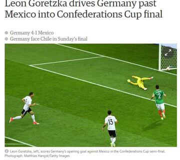 Así reaccionó la prensa internacional tras la derrota de México