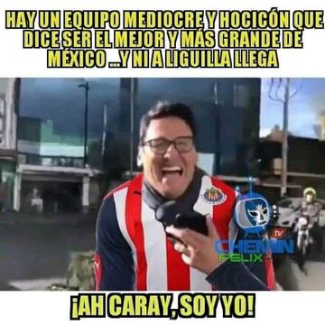 Los memes de la derrota de Chivas ante Cruz Azul